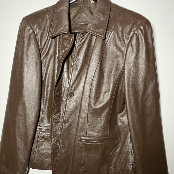 Preston & York Genuine Leather/Lambskin Jacket L - Picture 3 of 12